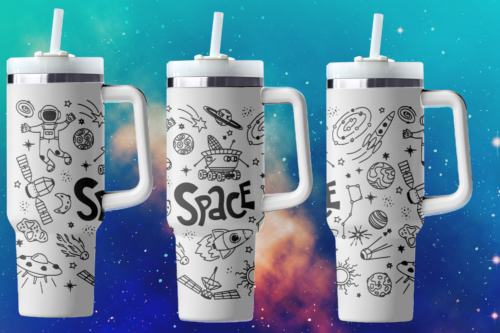 Space - Planets - Rocket ships